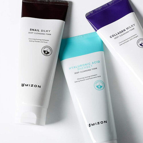 Mizon Hyaluronic Acid Sherbet Deep Cleansing Foam