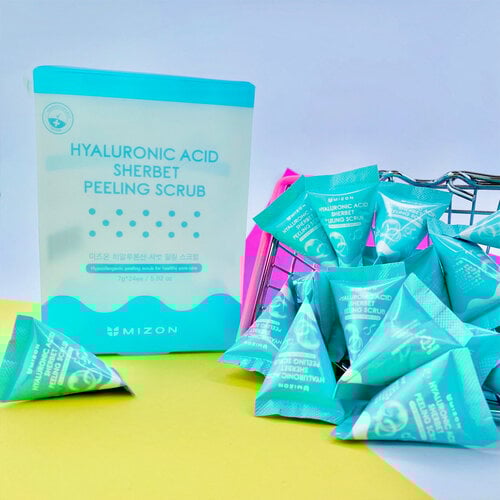 Mizon Hyaluronic Sherbet Peeling Scrub