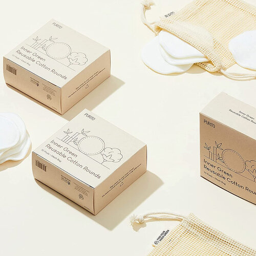 Purito Seoul Inner Green Reusable Cotton Rounds Purito Seoul Inner Green Reusable Cotton Rounds