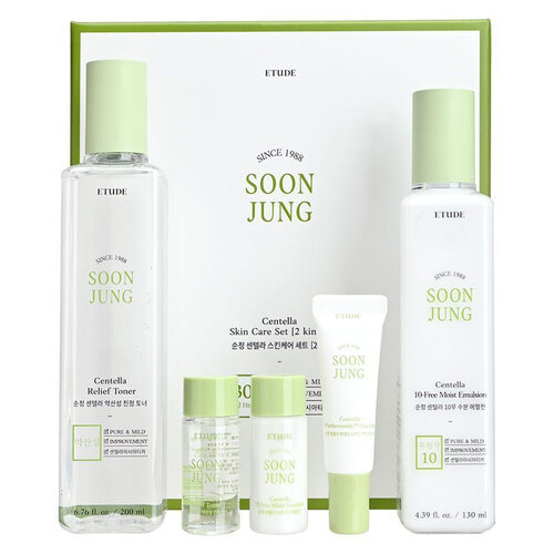 Etude House SoonJung Centella Skin Care Set