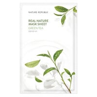 Real Nature Green Tea Sheet Mask
