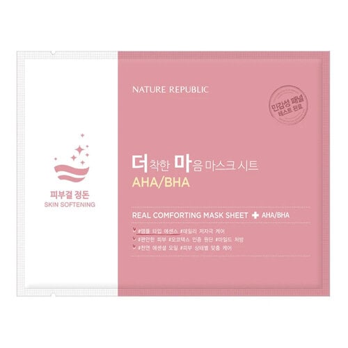 Real Comforting Mask Sheet [AHA/BHA-1PPM/10PPM]