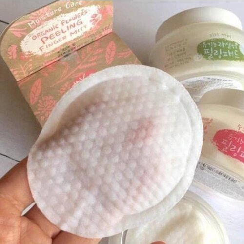 Organic Flowers Peeling Finger Mitt - Moisture Care Organic Flowers Peeling Finger Mitt - Moisture Care