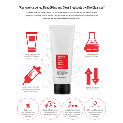 COSRX Salicylic Acid Daily Gentle Cleanser COSRX Salicylic Acid Daily Gentle Cleanser