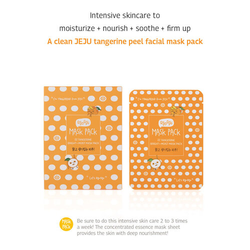 Tangerine Bright+Moist Mask