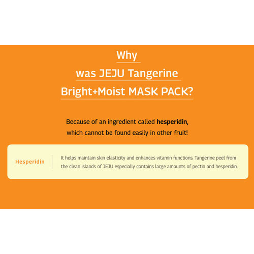 Tangerine Bright+Moist Mask