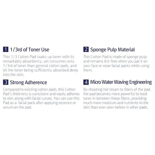 Pyunkang Yul 1/3 Cotton Pads