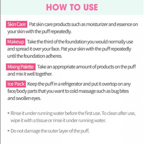 Etude House My Beauty Tool Sugar Silicon Puff