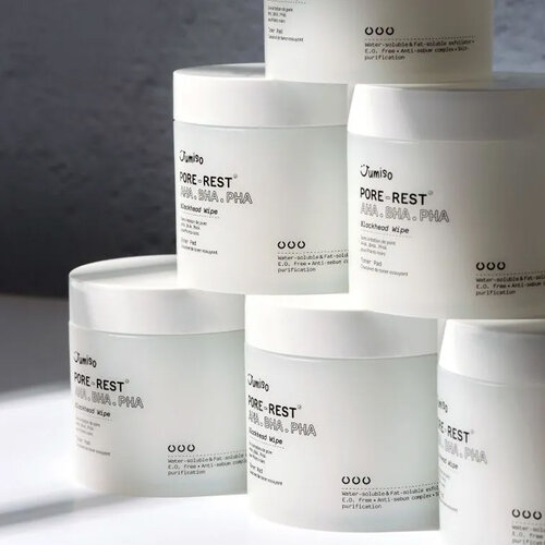 Jumiso Pore-Rest AHA BHA PHA Blackhead Wipe Toner Pad