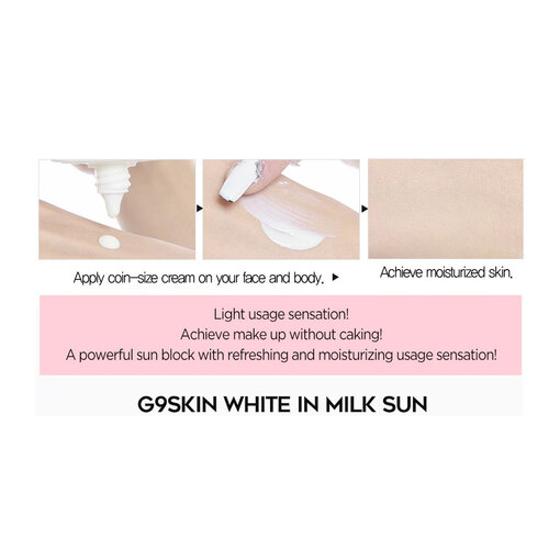 G9 Skin White In Milk Sun SPF50+ PA++++
