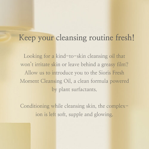 Sioris Fresh Moment Cleansing Oil