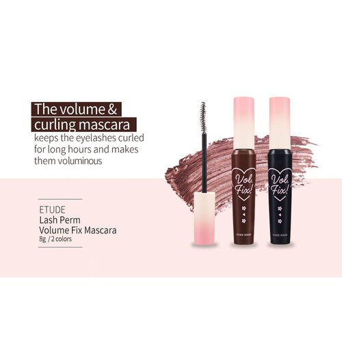 Etude House Lash Perm Volume Fix Mascara Etude House Lash Perm Volume Fix Mascara