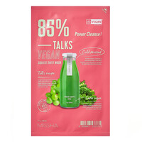 Talks Vegan Squeeze Sheet Mask Power Cleanse