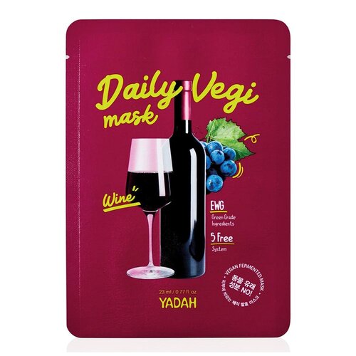 Yadah Daily Vegi Mask Wine