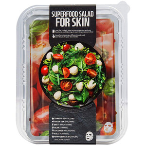 Salad Sheet Masks With Tomato - Dried And Tired Skin