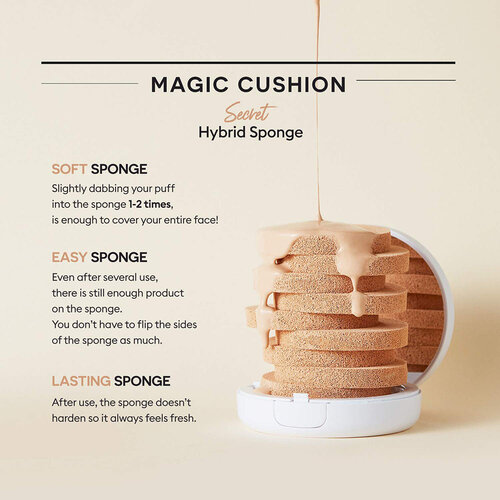 Missha Magic Cushion Cover Lasting SPF50+/PA+++ Missha Magic Cushion Cover Lasting SPF50+/PA+++