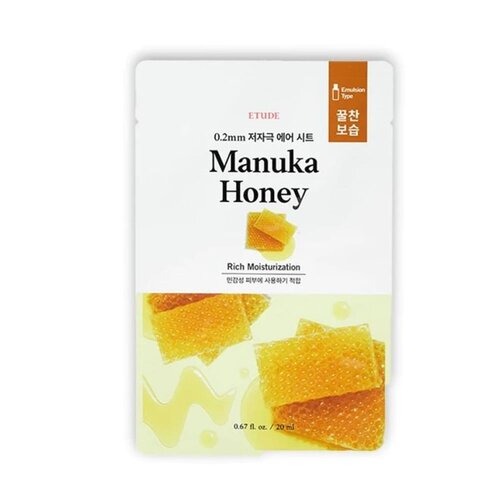 Etude House 0.2mm Therapy Air Mask Manuka Honey Etude House 0.2mm Therapy Air Mask Manuka Honey