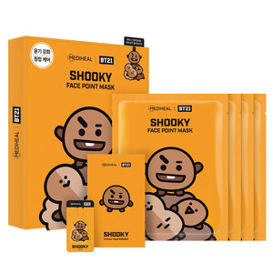 Mediheal BT21 Shooky Face Point Mask Mediheal BT21 Shooky Face Point Mask