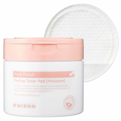 Mizon Pore Fresh Peeling Toner Pad (Moisture)