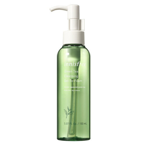 Innisfree Green Tea Cleansing Gel-to-Foam