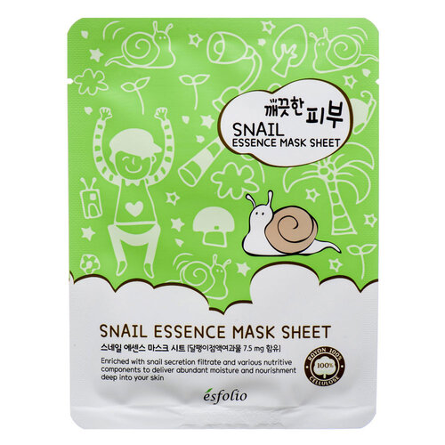 Esfolio Snail Essence Sheet Mask