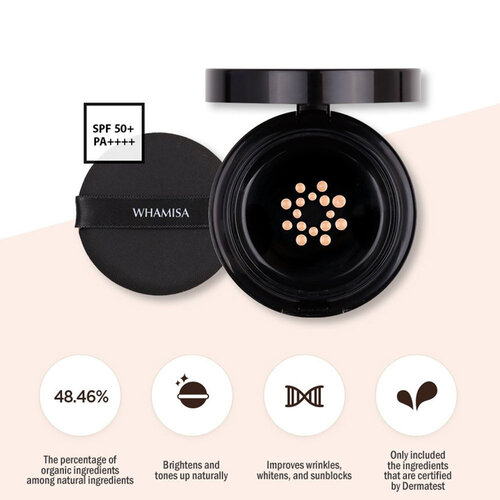 Organic Flowers BB Pact Natural Expression Sun Cushion SPF 50+ PA++++ Organic Flowers BB Pact Natural Expression Sun Cushion SPF 50+ PA++++