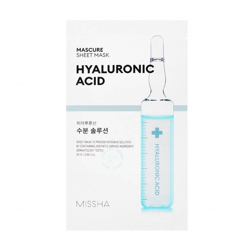 Missha Mascure Hyaluronic Acid Rescue Solution Sheet Mask
