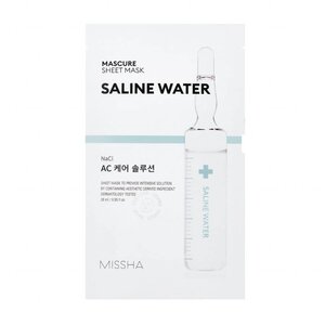 Missha Mascure Saline Water Rescue Solution Sheet Mask