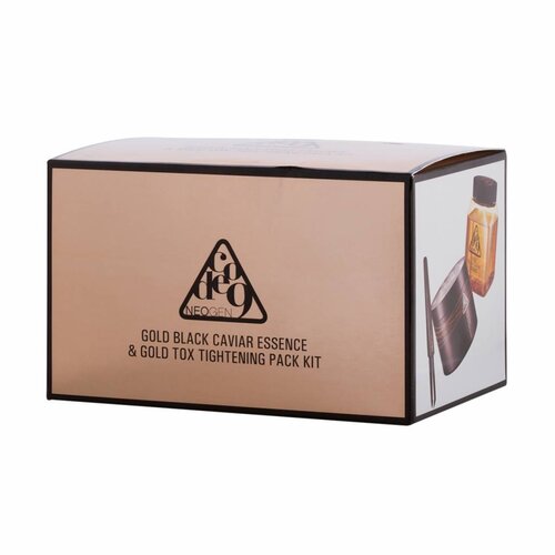 Neogen Code 9 Gold Black Caviar & Gold Tox Tightening Pack Kit