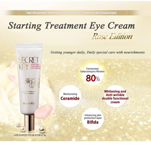 Secret Key Starting Treatment Eye Cream Rose Edition