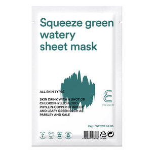 Squeeze Green Watery Mask Squeeze Green Watery Mask