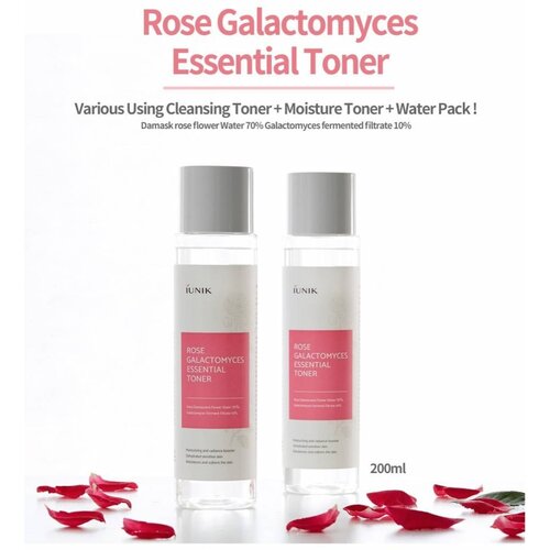 iUNIK Rose Galactomyces Essential Toner iUNIK Rose Galactomyces Essential Toner