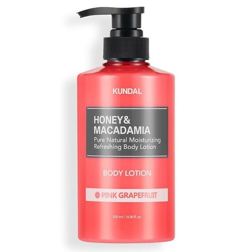 Kundal Honey & Macadamia Body Lotion Pink Grapefruit