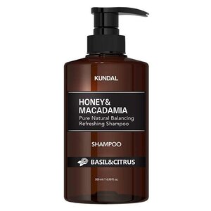 Kundal Honey & Macadamia Shampoo Basil & Citrus
