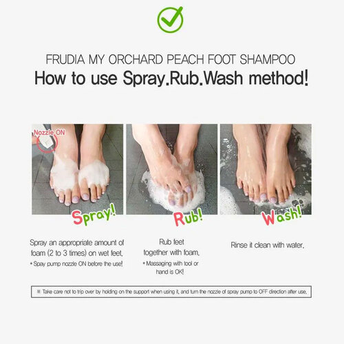 Frudia My Orchard Peach Foot Shampoo Frudia My Orchard Peach Foot Shampoo