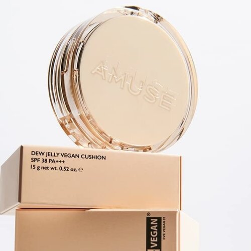 Amuse Dew Jelly Vegan Cushion SPF 38 PA+++ Amuse Dew Jelly Vegan Cushion SPF 38 PA+++