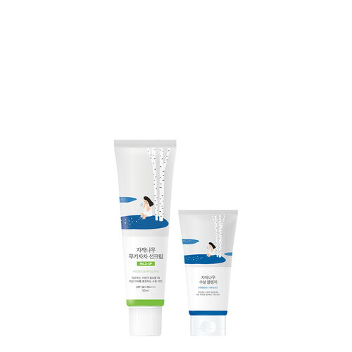 Round Lab Moisture Mild-Up Suncreen Set