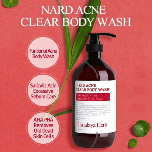 Nard Acne Clear Body Wash Nard Acne Clear Body Wash