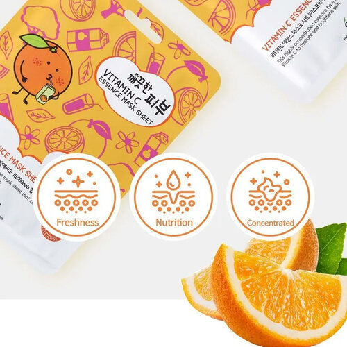 Esfolio Vitamin C Essense Sheet Mask Esfolio Vitamin C Essense Sheet Mask