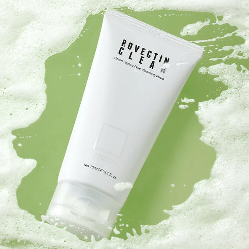 Rovectin Clean Green Papaya Pore Cleansing Foam Rovectin Clean Green Papaya Pore Cleansing Foam