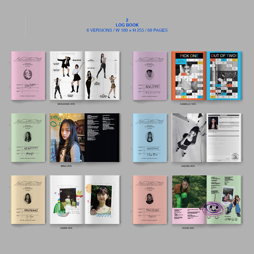 NewJeans - [NewJeans 1st EP 'New Jeans'] [Bluebook ver.] (Random Ver.)