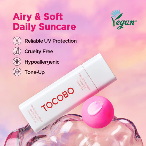 Tocobo Vita Tone Up Sun Cream SPF50+ PA++++ Tocobo Vita Tone Up Sun Cream SPF50+ PA++++