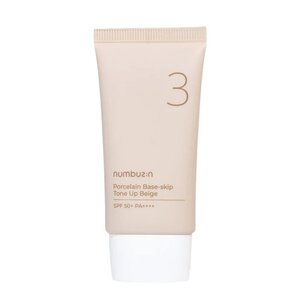 Numbuzin No.3 Porcelain Base-skip Tone Up Beige SPF 50+ PA++++