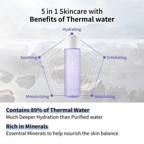 Numbuzin No.2 Thermal Water 89% Mineral Toner
