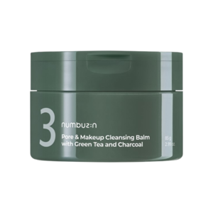 Numbuzin No.3 Pore & Makeup Cleansing Balm with Green Tea and Charcoal Numbuzin No.3 Pore & Makeup Cleansing Balm with Green Tea and Charcoal
