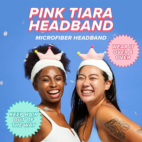I Dew Care Pink Tiara Headband I Dew Care Pink Tiara Headband