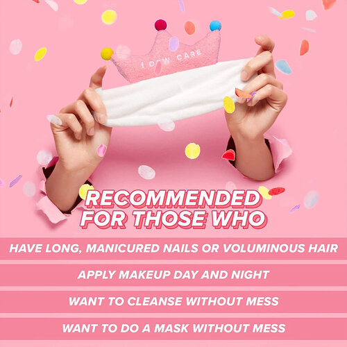 I Dew Care Pink Tiara Headband I Dew Care Pink Tiara Headband