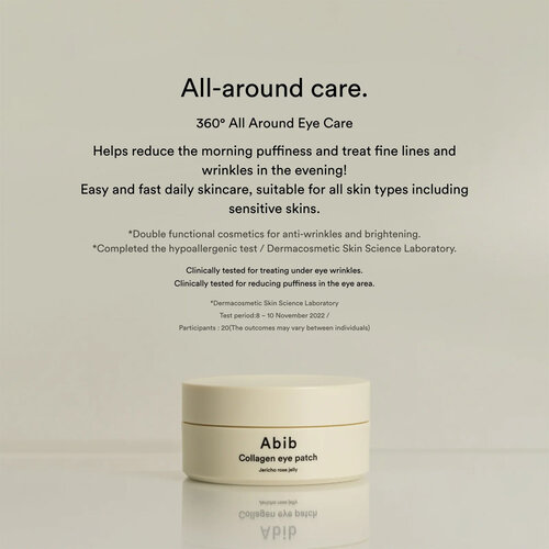 Abib Collagen Eye Patch Jericho Rose Jelly Abib Collagen Eye Patch Jericho Rose Jelly