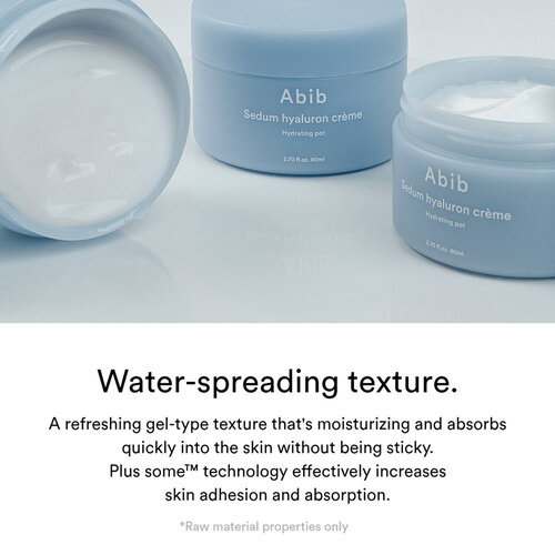 Abib Sedum Hyaluron Crème Hydrating Pot
