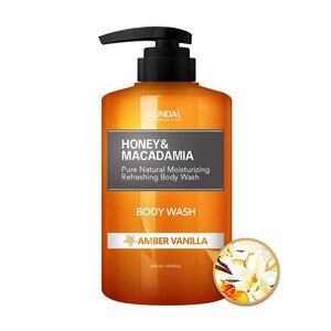 Kundal Honey & Macadamia Body Wash Amber Vanilla